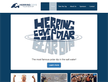 Tablet Screenshot of herringcovepolarbeardip.com